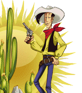 Gif animé Lucky Luke